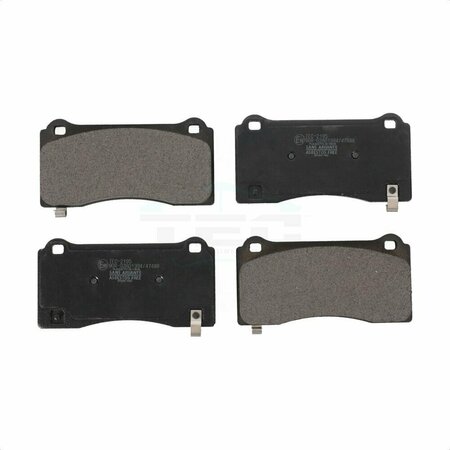 TEC Front Ceramic Disc Brake Pads For 2017-2022 Tesla 3 With Gray Painted Calipers TEC-2195